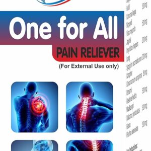 One For All Pain Relief Ayurvedic Medicine Oil 60 ml | Best Pain Relief Oil in Ayurveda for Joint, Muscle, Back & Neck Pain