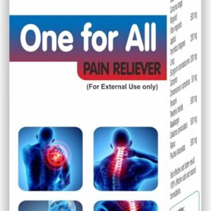 One For All Pain Relief Ayurvedic Medicine Oil 100 ml | Best Pain Relief Oil in Ayurveda for Joint, Muscle, Back & Neck Pain
