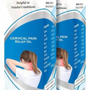 Cervi Heal Cervical Pain Relief Ayurvedic Oil | Best Ayurveda Medicine for Neck, Shoulder & Back Pain | One for All Herbal Pain Relief Oil | 100ml x 2 (Pack of 2)